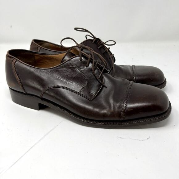 black vs brown dress shoes Vintage STEVE MADDEN Men's Brown Leather Square Toe Chelsea Boot (9.5) –  The Thrifty Hippy